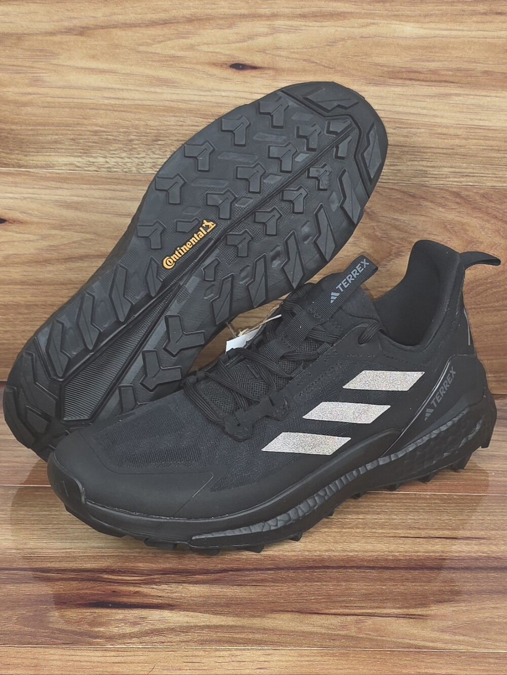 Adidas IE5110 Terrex Free Hiker 2.0 Core Black Low Hiking Shoes Men's Size 10